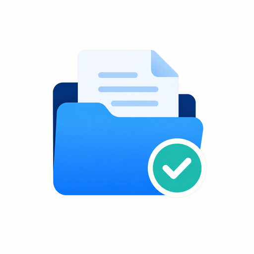 FolderFlow folder and document with a checkmark